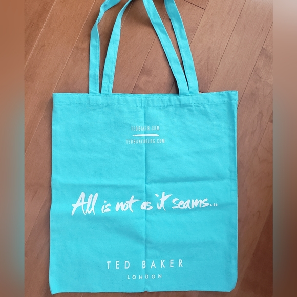 Ted Baker London Canvas Tote Bag - Picture 2 of 3